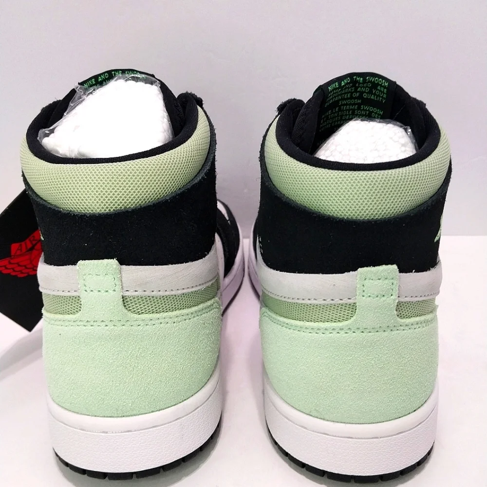 Air Jordan 1 Zoom CMFT 2 Honeydew Sneakers,‎ NWT, Size 9| EUR 42.5